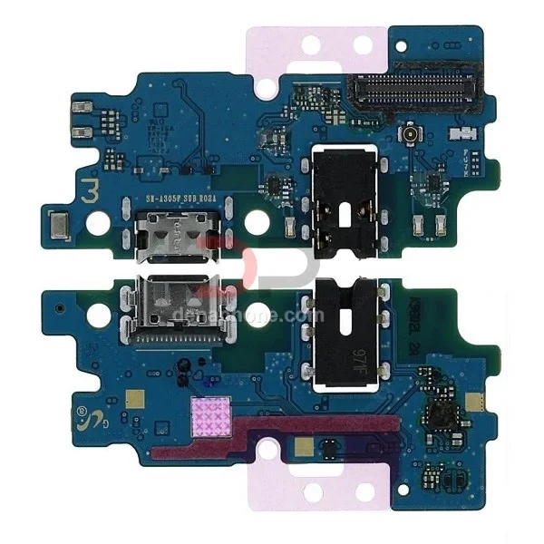 برد شارژ اصلی سامسونگ گلکسی A30s (A307) با آی‌سی | UIF Charge Samsung Galaxy A30s / A307 ORG