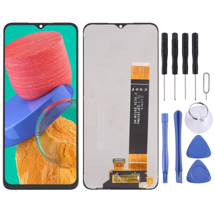 LCD با فریم سرویس پک اصلی سامسونگ گلکسی M33 و A13 4G | LCD Service Pack With Frame Samsung Galaxy M33/A13 4G