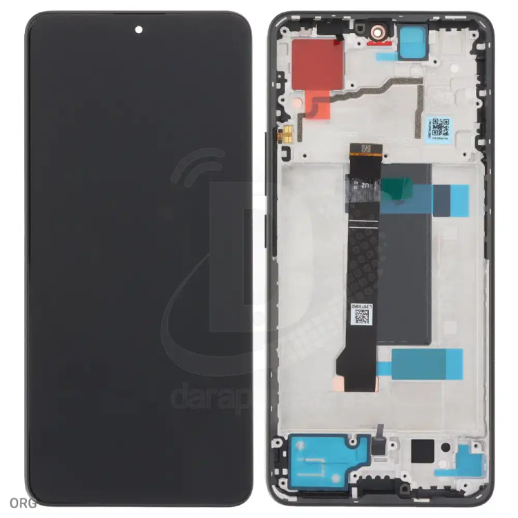 تاچ و ال سی دی شیائومی ردمی نوت ۱۳ ۴G با فریم | LCD Xiaomi Redmi Note 13 4G With Frame