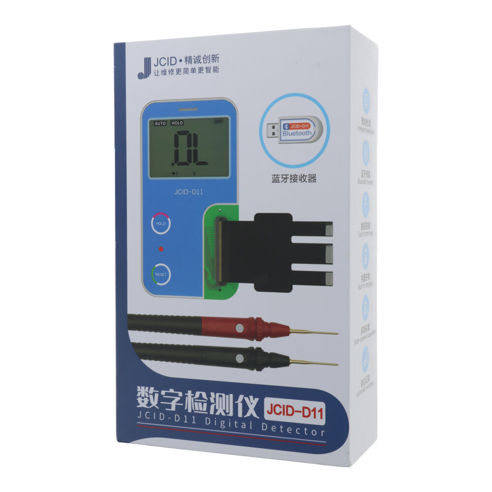 مولتی‌متر و عیب‌یاب هوشمند برد آیفون JCID D11 | JCID D11 Multifunctional Digital Detector