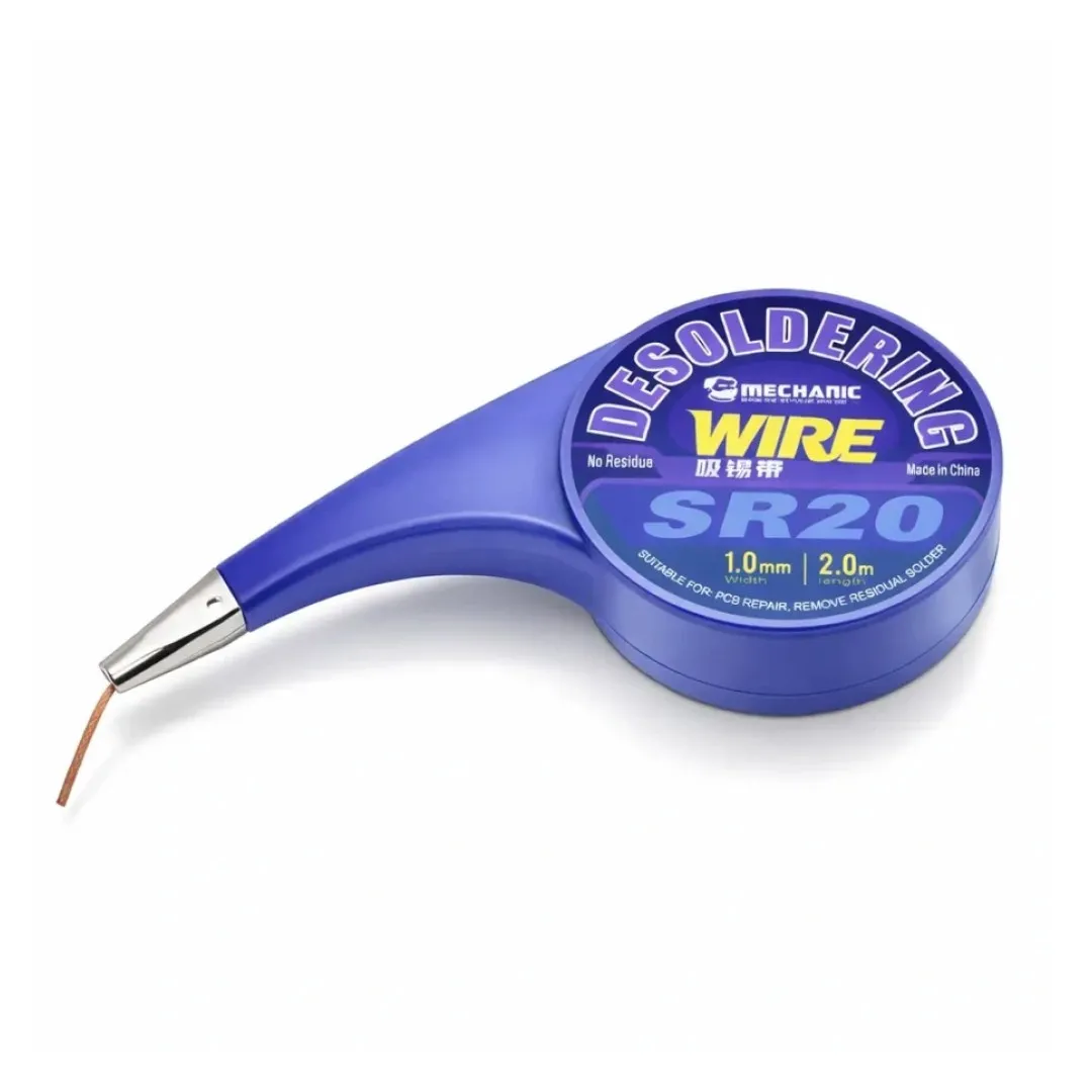 قلع کش حلزونی مکانیک مدل SR20 | Mechanic SR20 Desoldering Wick
